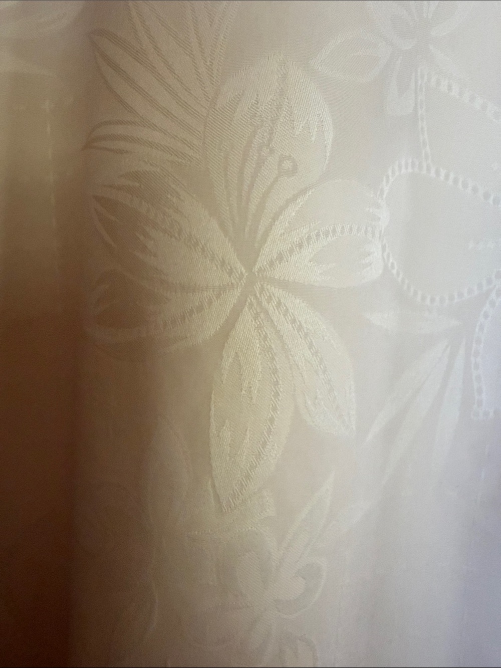Tommy Bahama Cream Tropical Button-Down Short Sleeve Shirt - Picture 5 of 8